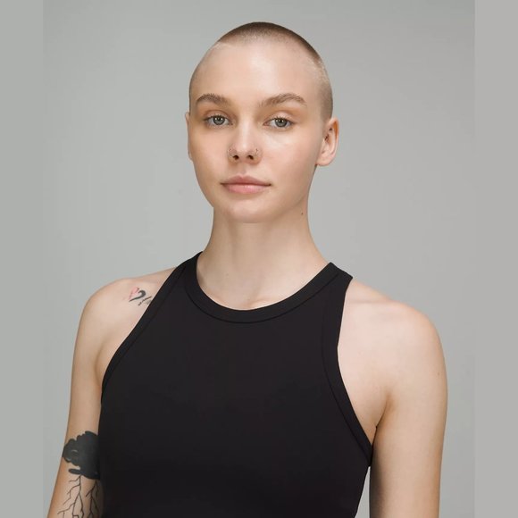 NEW lululemon Size 4 Women's Align Hip-Length Racerback Tank Top - Black - Picture 4 of 5